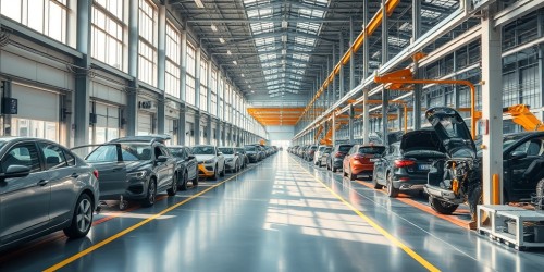 Pisos para Indústria Automobilística